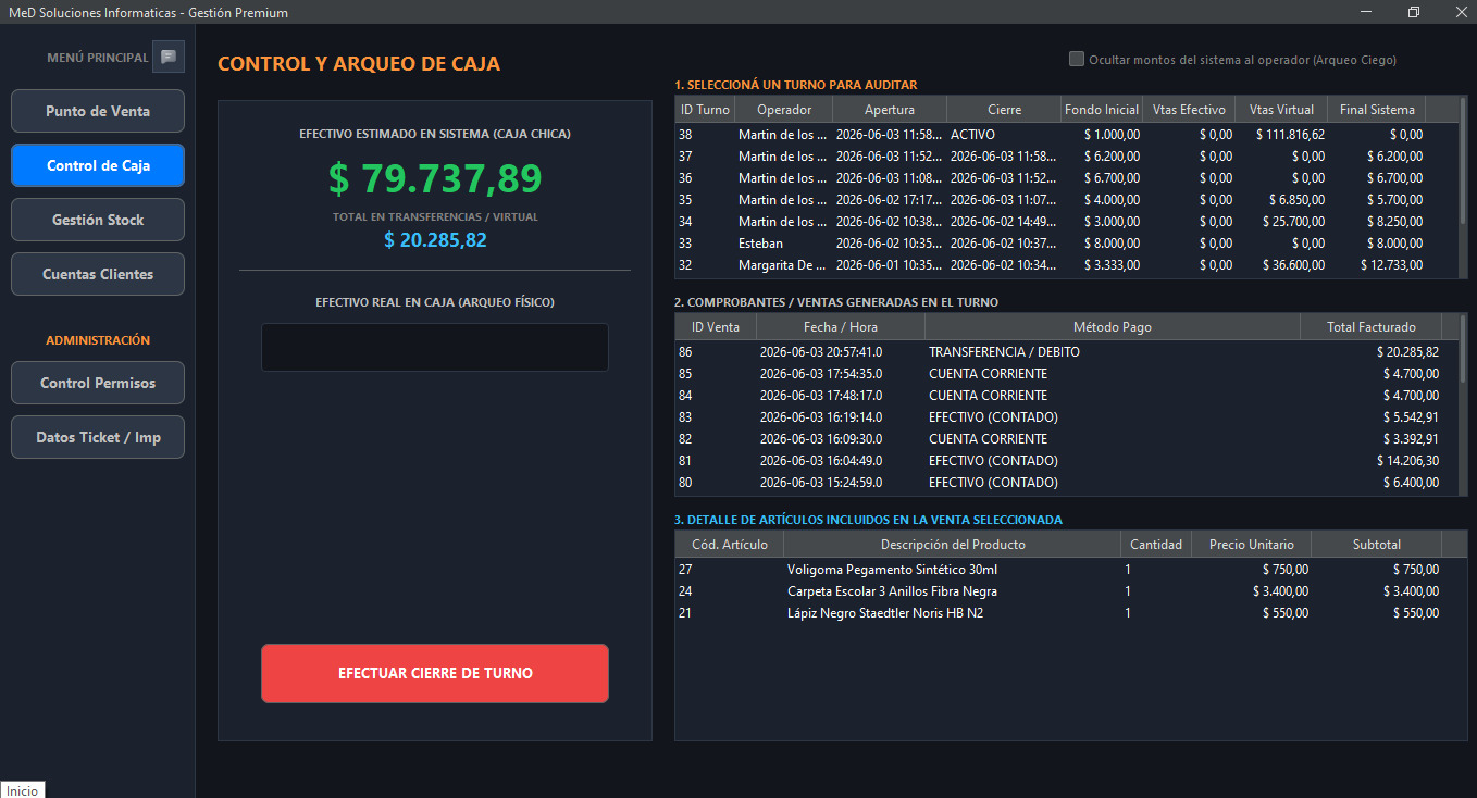 sistema ventas y stock