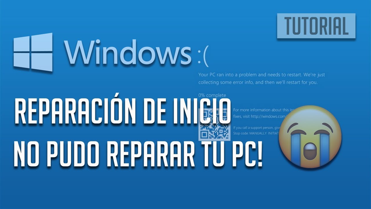 Error al prender la pc, pantalla azul